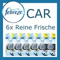 FEBREZE CAR | Lufterfrischer Auto Duft | Gegen Gerüche | Reine Frische 6er Pack