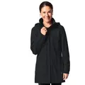 VAUDE Regenjacke WOMEN'S ESCAPE PARKA sportlicher Stil, wasser- und winddicht, atmungsaktiv schwarz XXXL (48)
