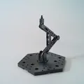 BANDAI MODELL-KIT ACTION BASE 5 SCHWARZES MODELL-KIT