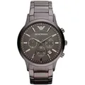 Emporio Armani AR2454 Renato Large mit grauem Zifferblatt, 43 mm