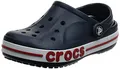 Crocs Unisex Adult Bayaband Clog,Navy/Pepper, 45/46 EU