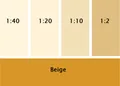 Silikat Vollton- & Abtönfarbe  beige 250 ml