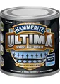 Hammerite Ultima Glänzend, Metallschutzlack, Hochwertiger Schutzlack für alle Metalle im Außenbereich, Saphirblau RAL 5003, 250 ml