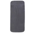 vidaXL Strandtücher Strandtücher 2 Stk. Anthrazit 60x135 cm Stoff 400 GSM, (2-St)