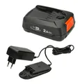Gardena Starter Kit Akku 1 x PBA 18V. 2,5 Ah.Li +Lader AL 1810 CV Bosch AL-KO