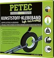 Petec Kunststoff-Klebeband, 19mm x 1,1mm  x 10m