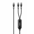 Unitek USB-C PD 100W Silikon Kabel 1,8m Schnellladen flexibel 2-in-1