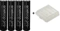 4X Eneloop PRO AAA Akkus 1,2V 900mAh wiederaufladbar + gratis Akkubox Version 24
