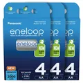 12x Panasonic eneloop Aa Batterien 2000mAh Aufladbare Nimh Accu LR06 BK-3MCCE