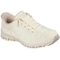 Skechers GLIDE-STEP Slip-On Sneaker Freizeitschuh, Slipper mit No Tie Fit zum Schlupfen weiß 41 EU
