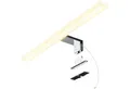 SSC-LUXon LED Bilderleuchte LINA 3-in-1 Bad Spiegelleuchte 50cm warmweiss LED 11W IP44 chrom, Warmweiß