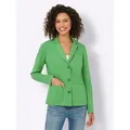 heine Blusenblazer Jersey-Blazer grün 40