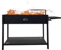 Mangal Batyr XL Schaschlikgrill 100cm mit Ablage und Topfhalter