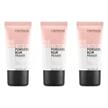 Catrice The Perfector Poreless Blur Primer, Nude, langanhaltend, glättend, natürlich, für unreine Haut, vegan, ölfrei, ohne Parfüm, ohne Alkohol, 3er Pack (3x30ml)