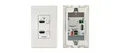 Kramer 2:1 4K HDR HDMI Wall-Plate Automatik-Umschalter US-Decora Version 1000020174