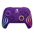 PDP Nintendo Switch Lila Afterglow Wave Wireless Controller #34567993