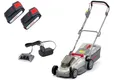 IKRA Akku Rasenmäher Mulchmäher ICM 2033 inkl. Akku 20V 2,0Ah, Ersatzakku & Ladegerät, Rasenflächen bis 150m²
