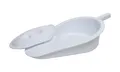 Sundo Homecare Urinal Abgeschrägte Bettpfanne mit Deckel aus Kunststoff, Urinal, Kunststoff, (1-tlg)