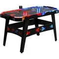 Carromco Aurora-XT Airhockey Tisch groß inkl. LED Pucks & Pusher, für Kinder & Erwachsene