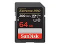 SanDisk SDXC Extreme PRO 64 GB (R200 MB/s) + 2 Jahre RescuePRO Deluxe