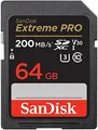 SanDisk Extreme PRO SDXC UHS-I Speicherkarte 64 GB V30 200 MB/s U3 4K UHD Videos