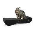 Kratzbrett Kratzpappe Satellite 2.0 Black Edition gemasert schwarz ca.76x24x15cm