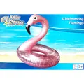 Schwimmring mit Flamingo mit 97 cm höhe aufblasbarer Schwimm Ring Schwimmhilfe