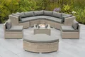 MX Gartenmöbel Rivello Set Multilounge Loungegruppe Sitzecke Loungemöbel Tisch