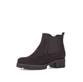 Gabor Damen Chelsea Boots, Frauen Stiefeletten,Best Fitting,Schlupfstiefel,Stiefel,Bootee,Booties,halbstiefel,ENGL. Brown,42 EU / 8 UK