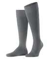 FALKE Herren Kniestrümpfe Energizing Cotton M Kh Baumwolle mit Kompression 1 Paar, Grau Pavement 3828, 39-40