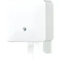 Jung 606ZAWW Zug-Wechselschalter, Universal Aus-Wechsel, 10 AX 250 V ~, AP 600, alpinweiß