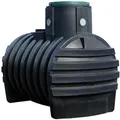 4rain Erdtank, Schwarz, Kunststoff, 3,000 L, 140x190x235 cm, Gartenzubehör, Gartenpflege