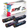 4er Multipack Set Kompatibel für HP Color Laserjet Pro MFP M280NW (T6B80A#B19) Drucker Toners HP 203X CF540X Schwarz, CF541X Cyan, CF542X Gelb, CF...
