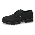 camel active Low Cut crazy horse SCHWARZ Schnürschuh schwarz 50 EU