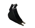SRM Design Schaufel Tieflöffel Baggerschaufel Baggerlöffel Hardox MS01 20cm mit 2 Zähnen