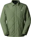 THE NORTH FACE AFTERBURNER INSULATED FLANNEL Jacke 2026 bark mist/tnf black shadow plaid - M