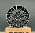 4x 19 Zoll Felgen WH37 schwarz poliert für BMW X1 E84 X3 X4 E83 F25 F26 Z4 E85
