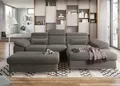 sit&more Ecksofa Cabrio L-Form, B: 295 cm, mit Sitztiefen-, Arm- & Kopfteilverstellung, 2 Nierenkissen, Federkern, optional Bettfunktion und Stauraum