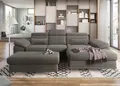 Ecksofa SIT & MORE "Cabrio L-Form, B: 295 cm, mit Sitztiefen-, Arm- & Kopfteilverstellung", braun (schlamm), B:295cm H:87cm T:180cm