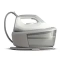 Philips 2000 series PSG2000/80 Ferro da stiro generatore di vapore, 2400W, 1.4L, Piastra in ceramica (Philips Iron Station PSG2000 80 Steam)