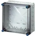 Hensel Mi 0200 Mi-Leergehäuse, Einbaumaße 275x275x146mm, transparenter Deckel