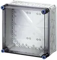 Hensel Mi-Leergehäuse, Industriegehäuse Mi 0200 275x275x146mm mit transparentem Deckel