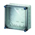 Hensel Wandgehäuse IP65 Kunststoff B300xH300xT170mm ET146mm transparent RAL7032
