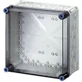 Hensel Mi 0200 Schaltschrank-Leergehäuse 300 x 300 x 170  PC Lichtgrau (RAL 7...