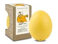 Brainstream PiepEi Classic Gelb - Singende Eieruhr zum Mitkochen - Eierkocher für 3 Härtegrade - Piep Ei mit 3 Melodien - Lustiges Kochei - Musik Eggtimer