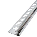 250cm Fliesenschiene Edelstahl 12,5mm Viertelkreisprofil Kantenabschluss