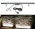 Arnusa LED Wandstrahler 100cm mit Netzstecker Mauer Beleuchtung Zaunbeleuchtnug Wallwasher Warm Weiß Fassaden Beleuchtung Gartenlampe