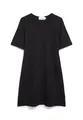 ARMEDANGELS Damen Jerseykleid aus LENZING™ ECOVERO™ Viskose Mix LESJAA Slim Fit Black