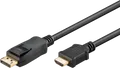 GOOBAY 64838 - DP 1.2 auf HDMI 1.4 A Stecker, 4K@30Hz, 5 m