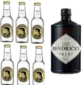 Hendrick's Gin a 700 ml Gin 44% + 6 Flaschen Thomas Henry Tonic a 200ml
